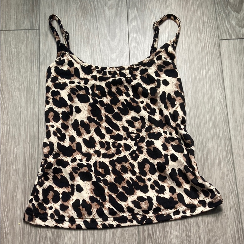 Leopard Print Women's Top